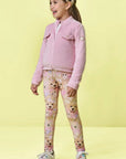 Calça Legging em Fly Tech 89821 Kukiê Infantil Menina