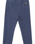 Calça Legging em Malha Denim com Elastano 90497 Kukiê Bebê Menina
