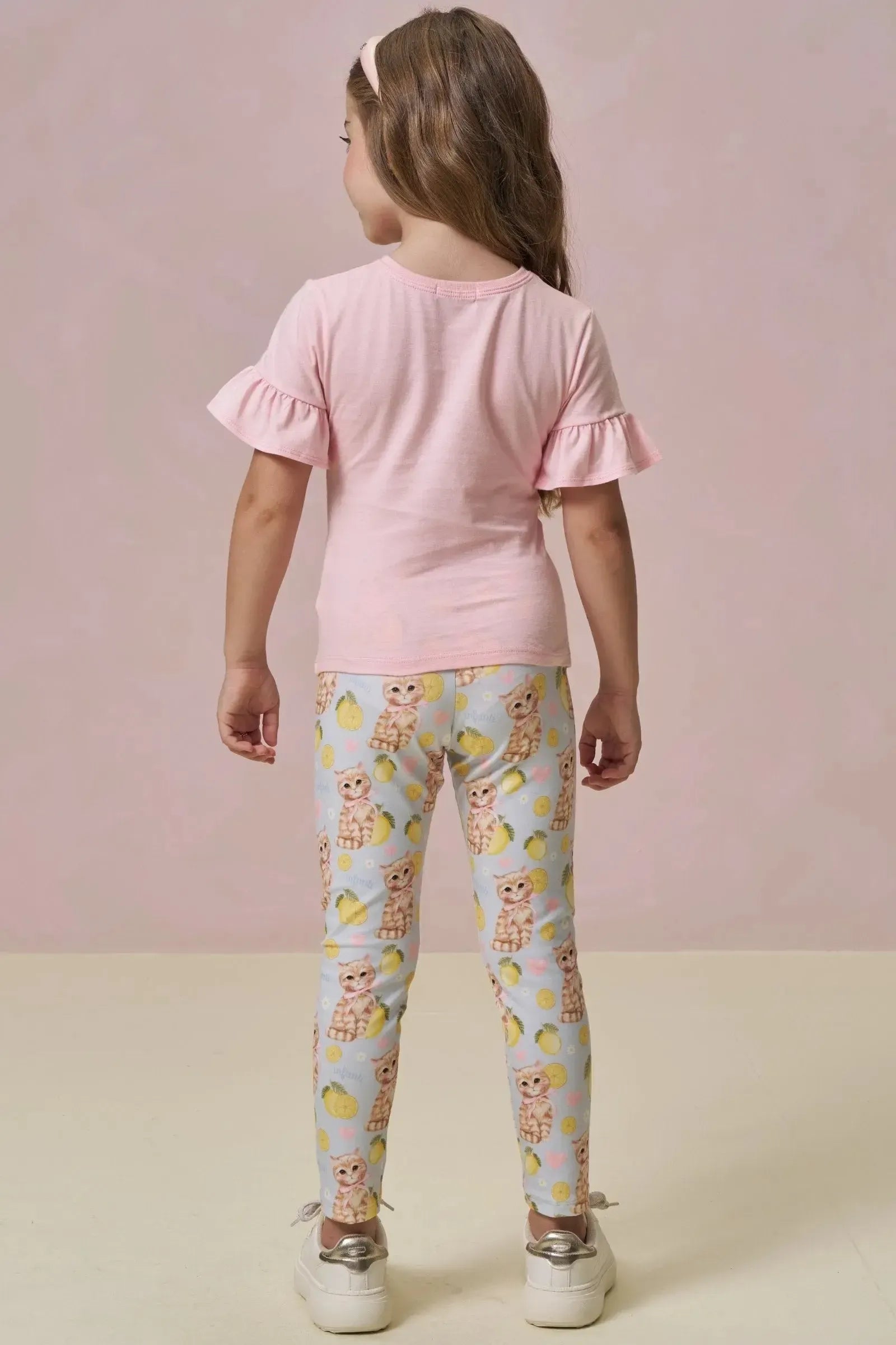 Calça Legging em Malha Power 95830 Infanti Infantil Menina