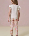 Calça Legging em Malha Power 95831 Infanti Infantil Menina