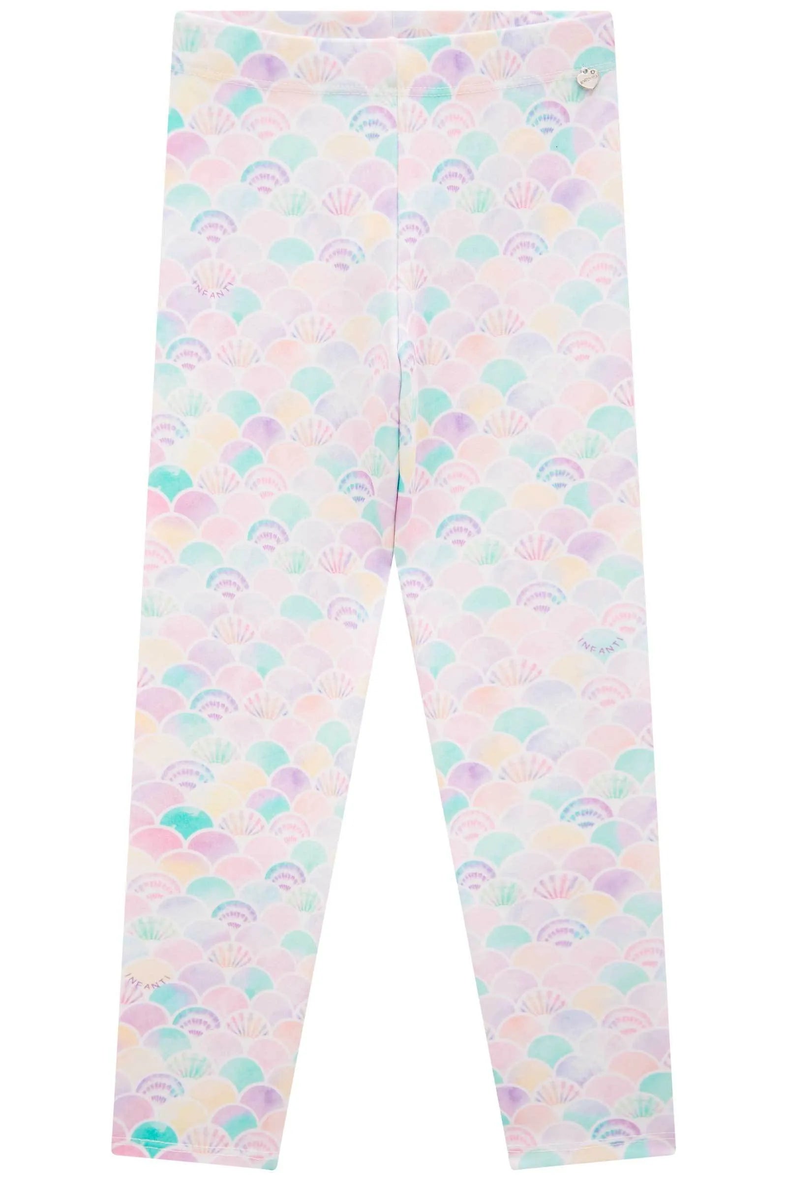 Calça Legging em Molecotton 83687 Infanti Infantil Menina