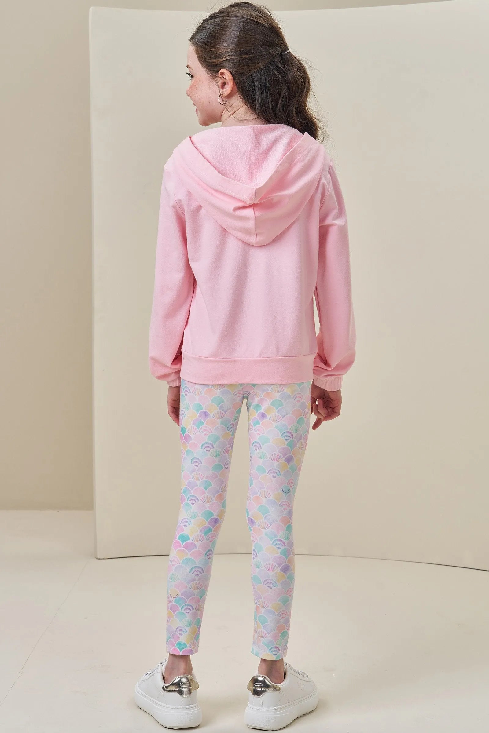 Calça Legging em Molecotton 83687 Infanti Infantil Menina