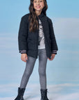 Calça Legging em Molecotton 89564 Kukiê Infantil Menina
