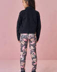 Calça Legging em Termoskin Peluciado 89568 Kukiê Infantil Menina