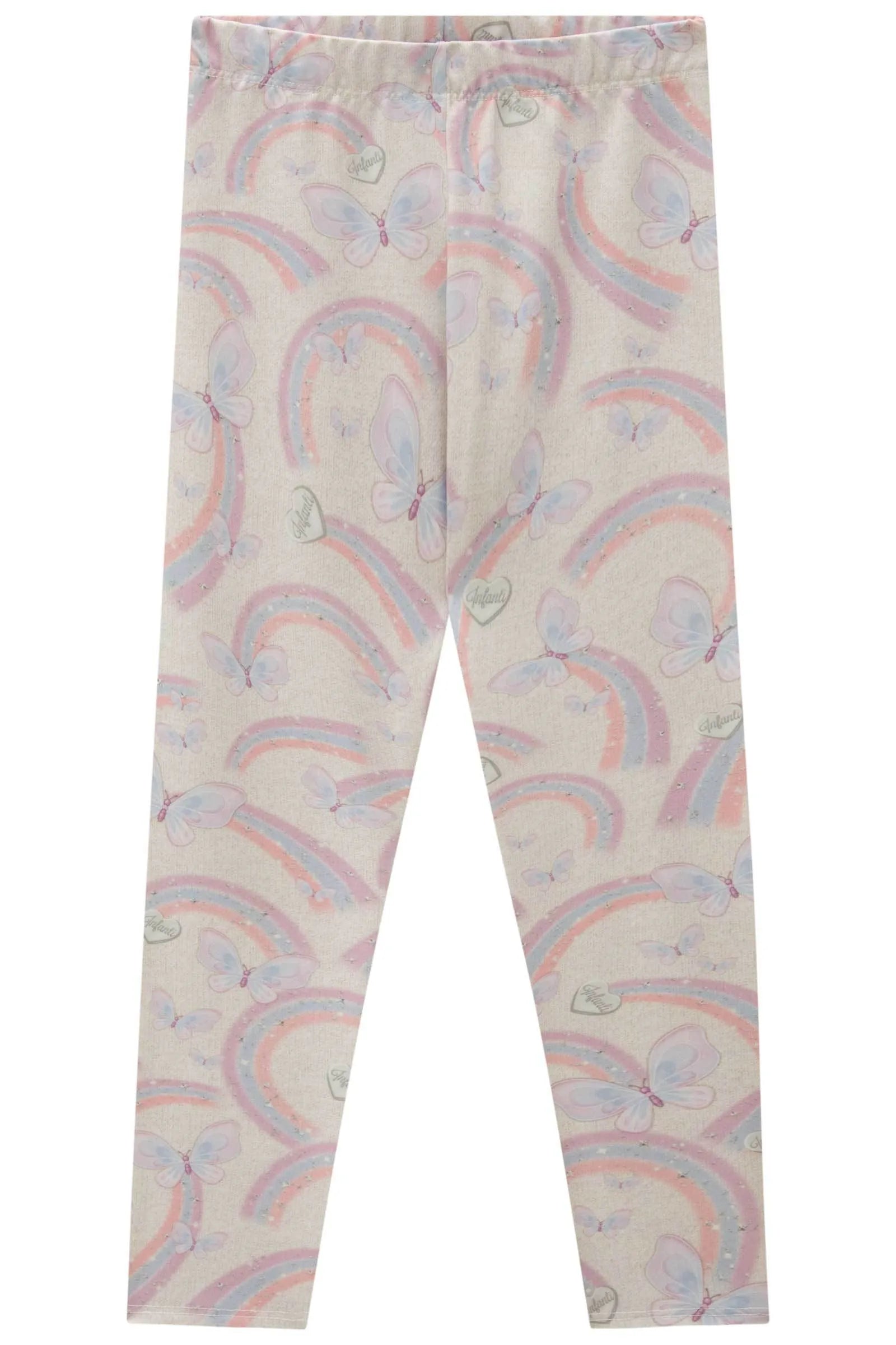 Calça Legging em Termoskin Peluciado 89674 Infanti Infantil Menina