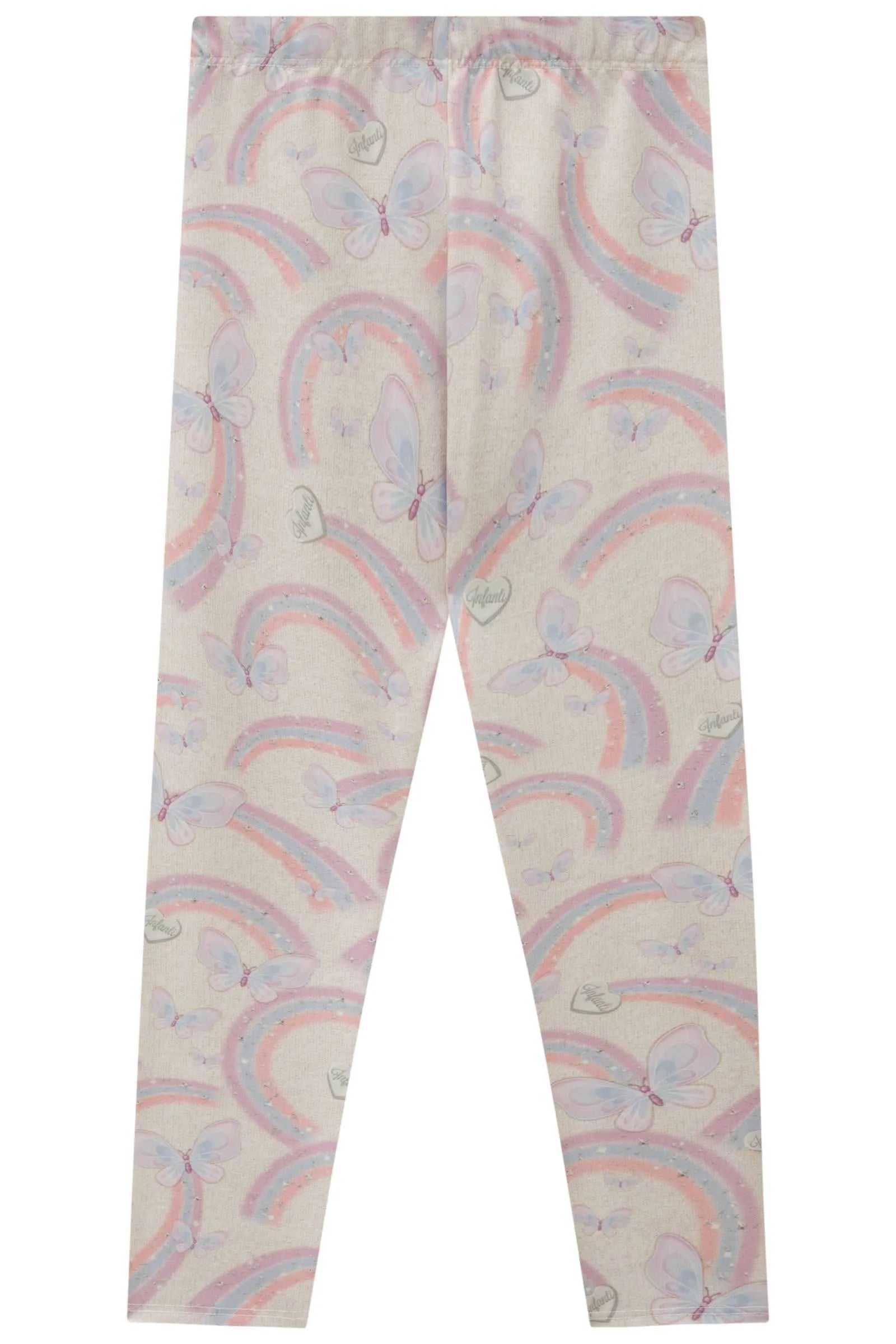 Calça Legging em Termoskin Peluciado 89674 Infanti Infantil Menina