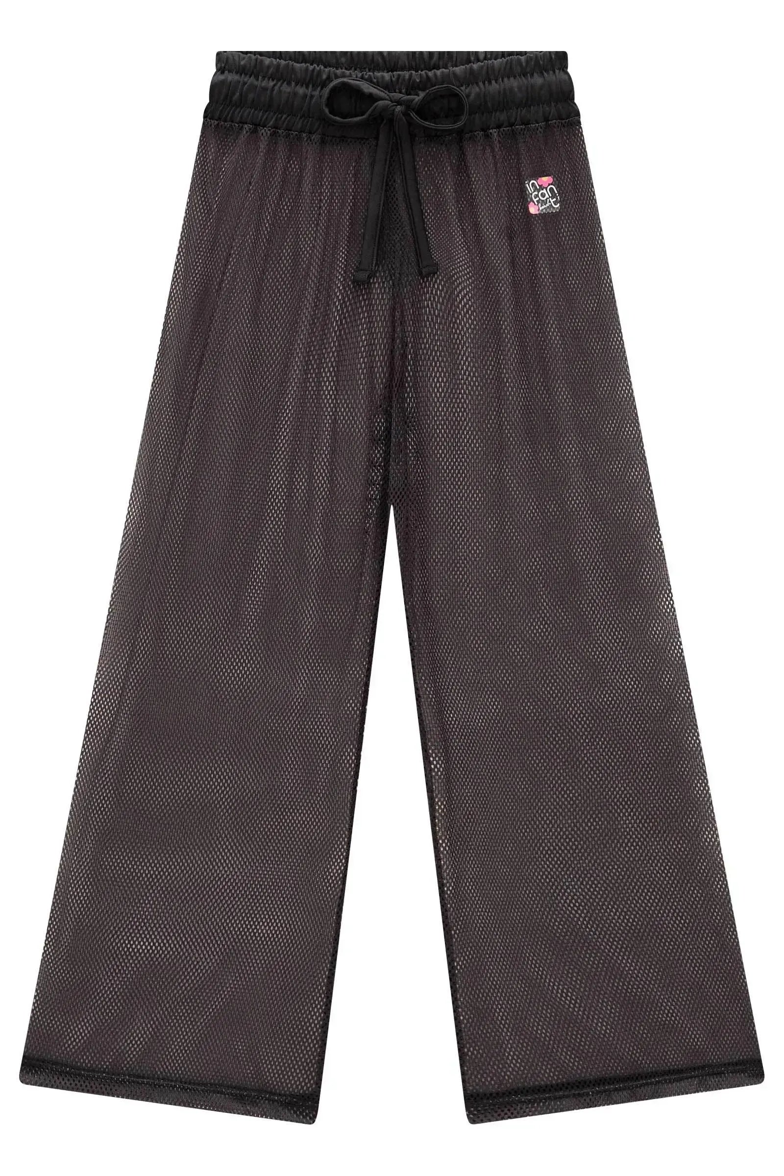 Calça Saída de Praia em Tela Fashion 95326 Infanti Infantil Menina