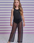 Calça Saída de Praia em Tela Fashion 95326 Infanti Infantil Menina