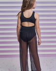 Calça Saída de Praia em Tela Fashion 95326 Infanti Infantil Menina