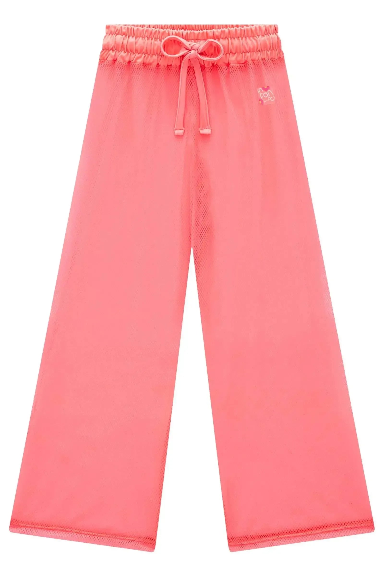 Calça Saída de Praia em Tela Fashion 95326 Infanti Infantil Menina
