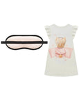Camisola em Malha Fresh. Acompanha Máscara 96054 Infanti Infantil Menina
