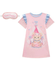 Camisola em Meia Malha. Acompanha Máscara 96014 Infanti Infantil Menina