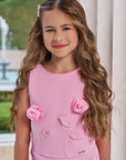 Conjunto de Blusa e Short Saia em Alfaiataria 97195 Infanti Infantil Menina