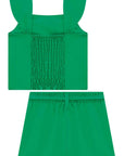 Conjunto de Blusa e Shorts em Blend de Viscose 99218 Infanti Infantil Menina