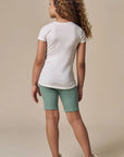 Conjunto de Blusa em Malha Fresh e Biker em Canelado Liz 94946 Infanti Infantil Menina