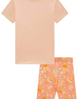 Conjunto de Blusa em Meia Malha com Biker em Malha Power 94649 Infanti Infantil Menina