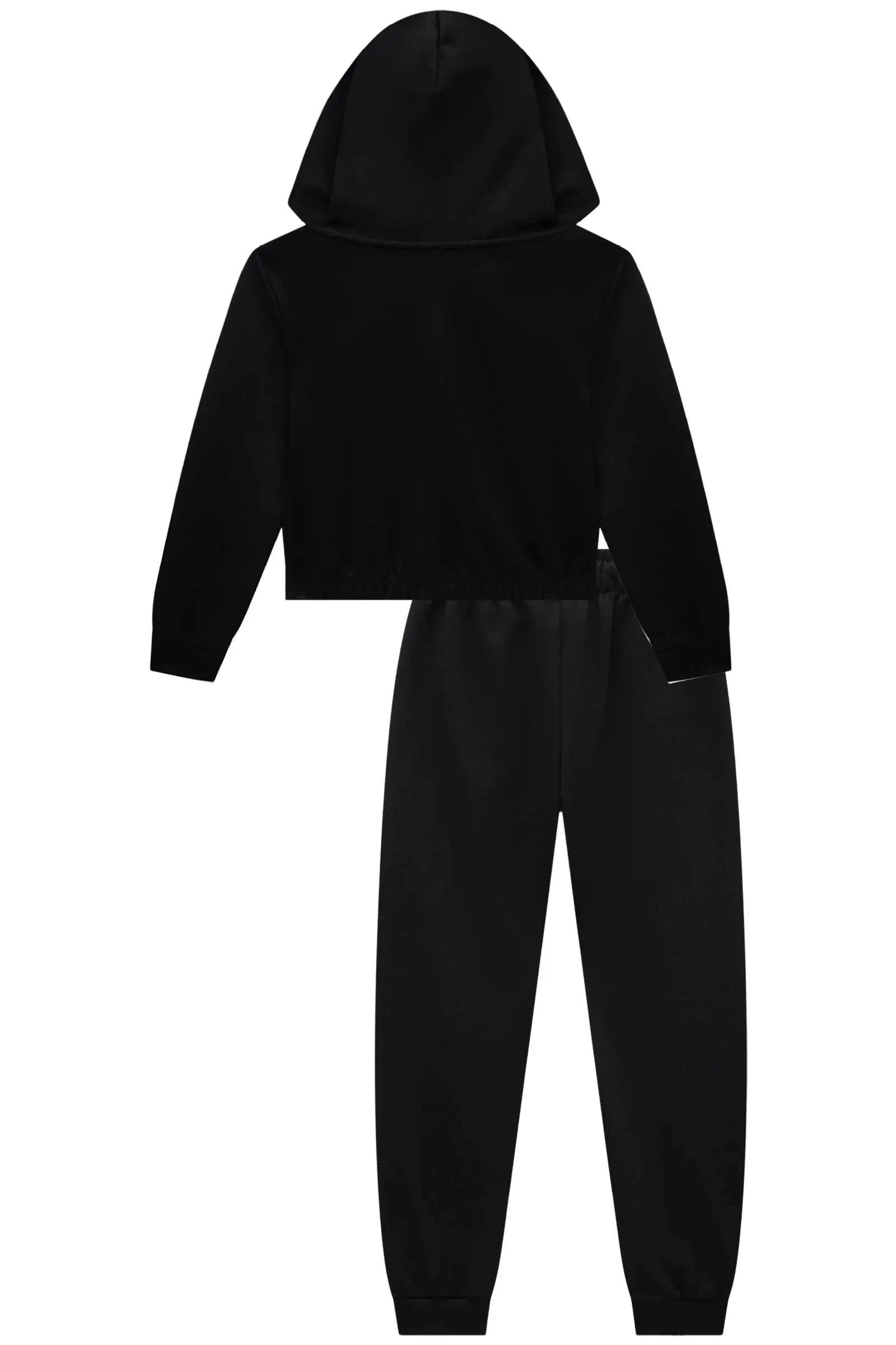 Conjunto de Blusão Boxy e Calça Jogger em Malha Tecnonew 93210 Infanti Infantil Menina