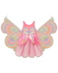 Fantasia de Borboleta em Malha UV e Tule. 97391 Infanti Infantil Menina