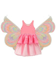 Fantasia de Borboleta em Malha UV e Tule. 97391 Infanti Infantil Menina