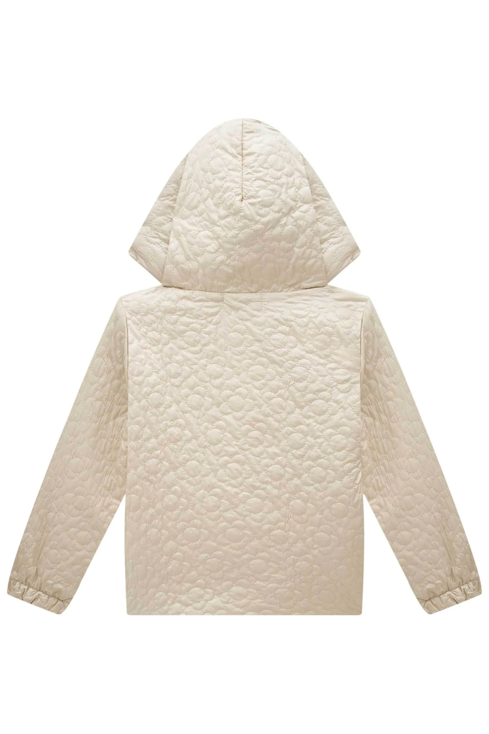 Jaqueta em Matelassê Flores 90931 Infanti Infantil Menina