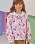 Jaqueta Reversível em Nylon e Pelo Carneirinho 89667 Infanti Infantil Menina