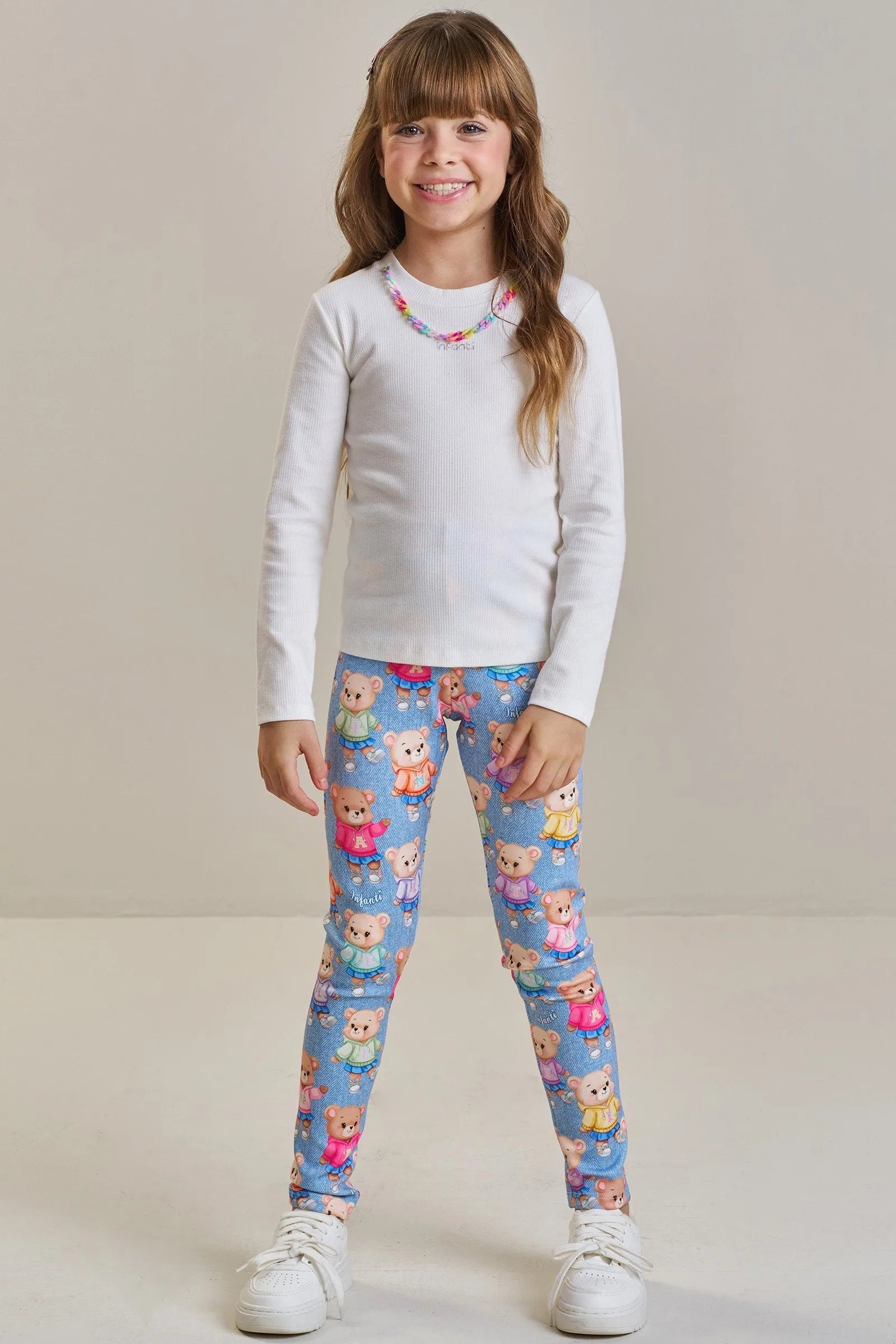 Legging em Fly Tech 93878 Infanti Infantil Menina