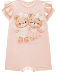Macacão em Cotton 96906 Infanti Bebê Menina