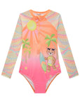Maiô em Malha Uv Dry com Proteção Uv 50+ 84507 Infanti Infantil Menina