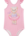 Maiô em Malha Uv Dry com Proteção Uv 50+ 85077 Infanti Infantil Menina