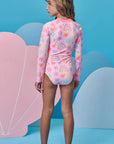 Maiô em Malha UV Dry com Proteção UV 50+ 93163 Infanti Infantil Menina
