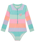 Maiô em Malha UV Dry com Proteção UV 50+ 93164 Infanti Infantil Menina