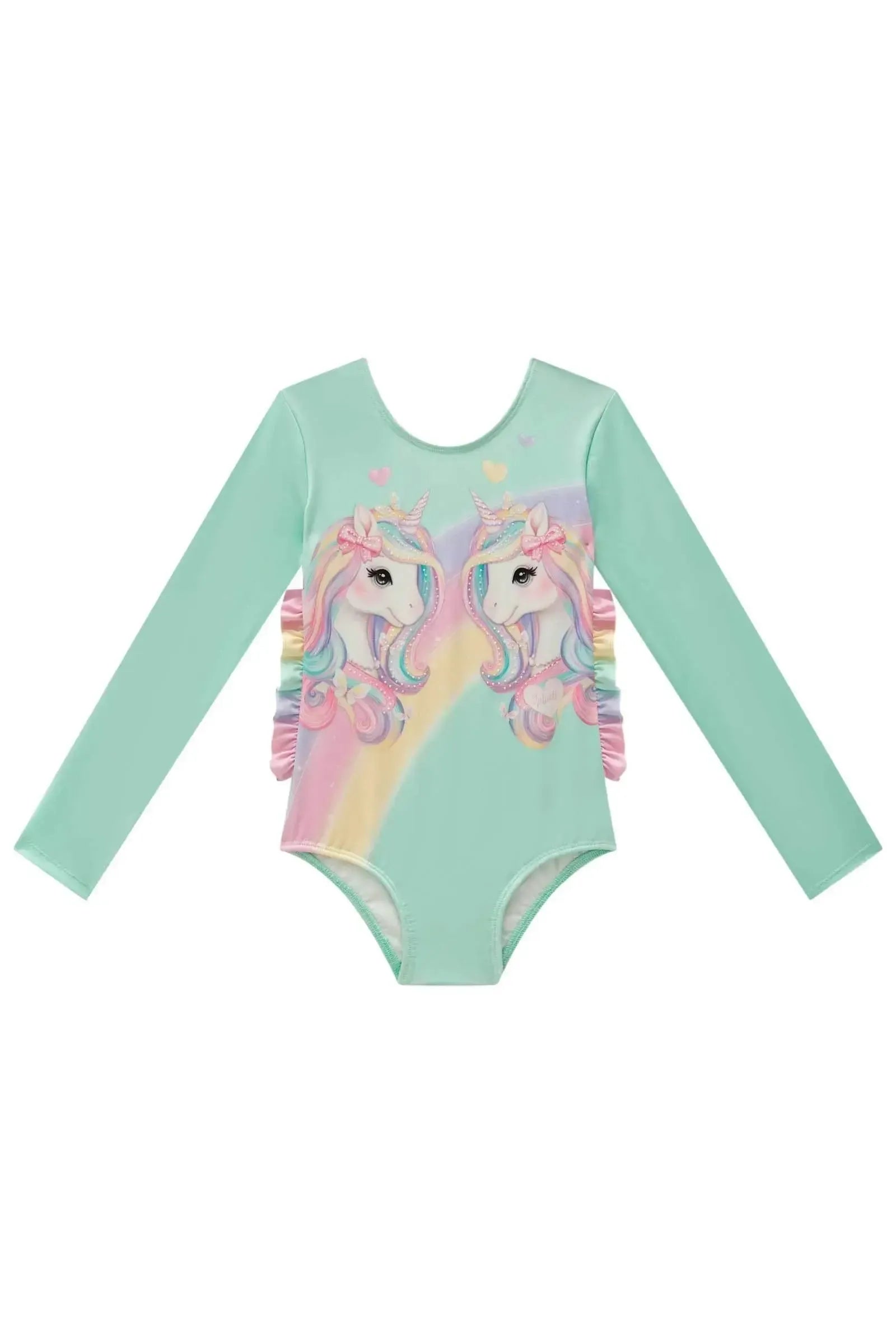 Maiô em Malha UV Dry com Proteção UV 50+ 93168 Infanti Infantil Menina