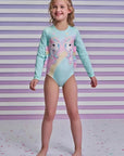Maiô em Malha UV Dry com Proteção UV 50+ 93168 Infanti Infantil Menina