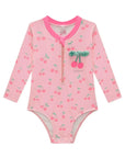 Maiô em Malha UV Dry com Proteção UV 50+ 95611 Infanti Infantil Menina