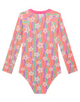Maiô em Malha UV Dry com Proteção UV 50+ 95674 Infanti Infantil Menina