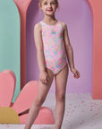 Maiô em Malha UV Dry com Proteção UV 50+ 95912 Infanti Infantil Menina