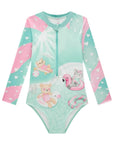Maiô em Malha UV Dry com Proteção UV 50+ 95929 Infanti Infantil Menina