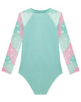 Maiô em Malha UV Dry com Proteção UV 50+ 95929 Infanti Infantil Menina