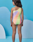 Maiô em Malha UV Dry com Proteção UV 50+ 98391 Infanti Infantil Menina