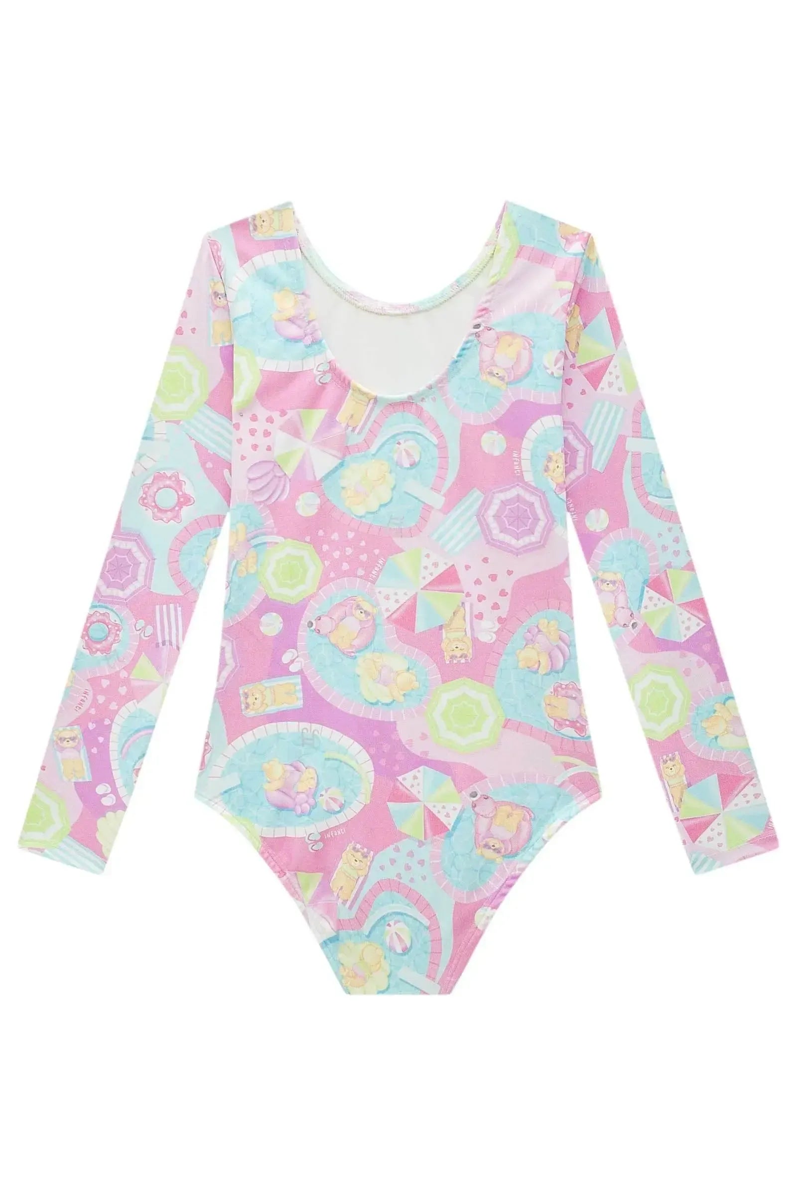 Maiô em Malha UV Dry com Proteção UV 50+ 98410 Infanti Infantil Menina