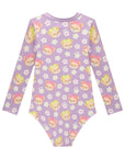 Maiô em Malha UV Dry com Proteção UV 50+ 99158 Infanti Bebê Menina