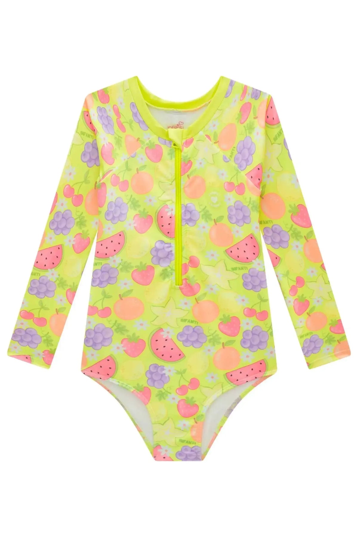 Maiô em Malha UV Dry com Proteção UV 50+ 99167 Infanti Infantil Menina