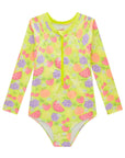 Maiô em Malha UV Dry com Proteção UV 50+ 99167 Infanti Infantil Menina