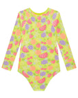 Maiô em Malha UV Dry com Proteção UV 50+ 99167 Infanti Infantil Menina