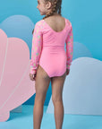 Maiô em Malha UV Dry com Proteção UV 50+ 99178 Infanti Infantil Menina
