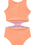 Maiô Reversível em Malha UV Dry com Proteção UV 50+ 95925 Infanti Infantil Menina