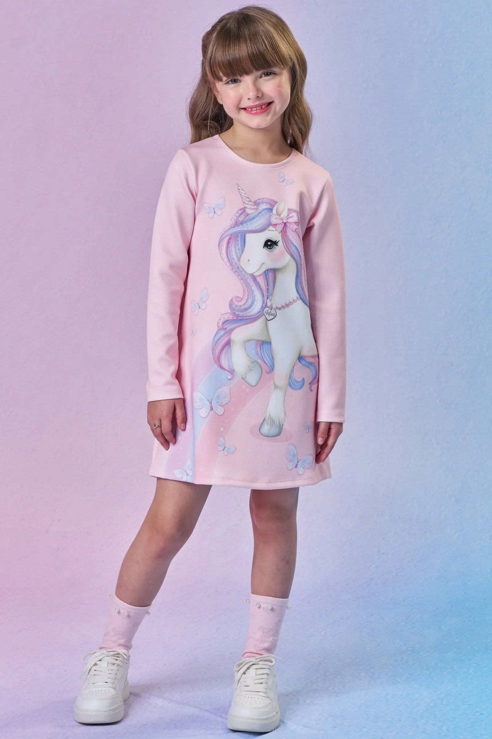 Meia 3/4 86406 Infanti Infantil Menina