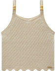Regata em Tricot 100% Algodão 94789 Infanti Infantil Menina