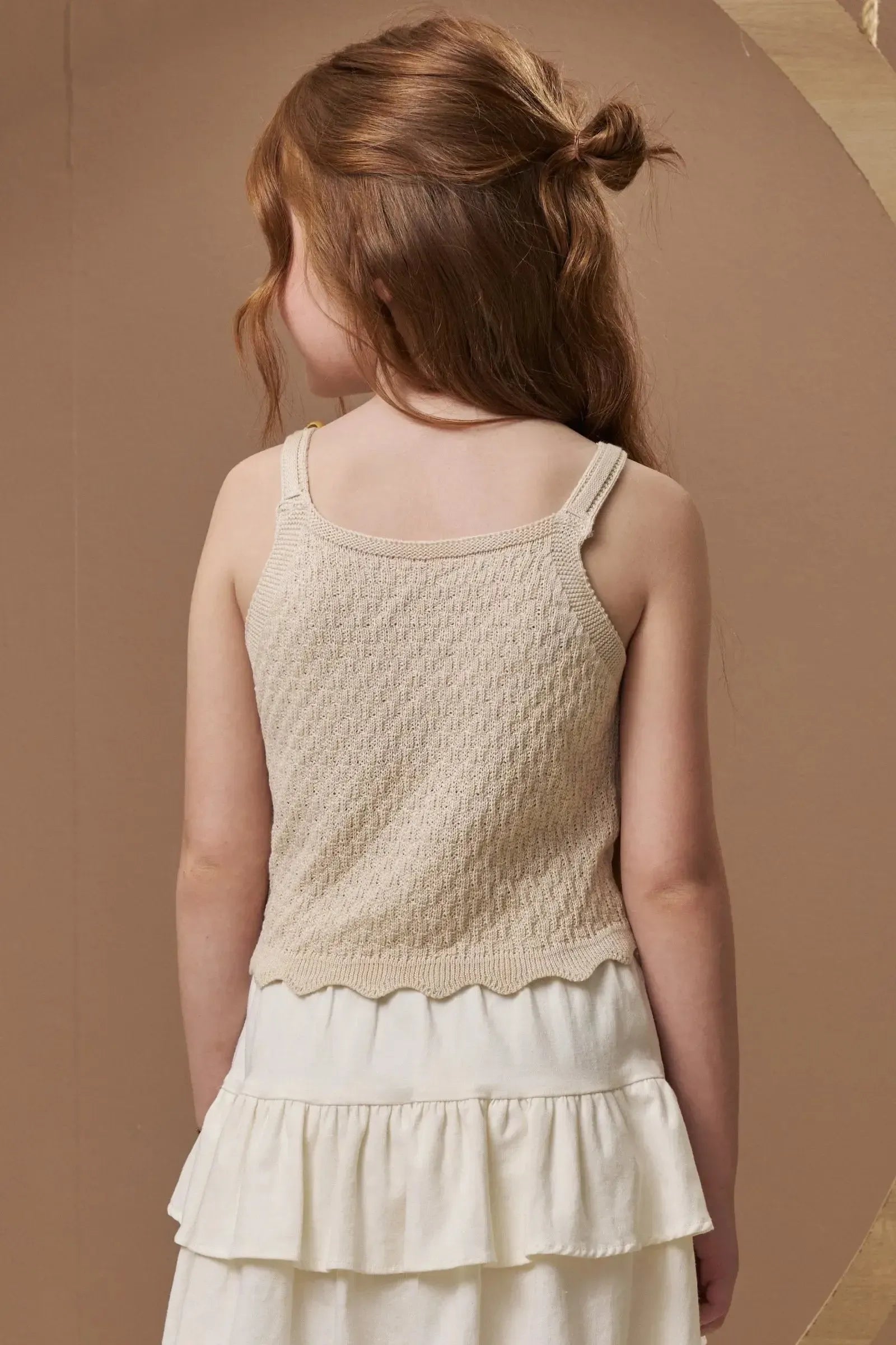 Regata em Tricot 100% Algodão 94789 Infanti Infantil Menina