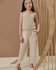 Regata em Tricot 100% Algodão 94789 Infanti Infantil Menina